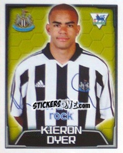 Sticker Kieron Dyer - Premier League Inglese 2003-2004 n. 456 - Merlin