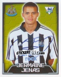 Cromo Jermaine Jenas - Premier League Inglese 2003-2004 - Merlin