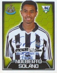 Sticker Nolberto Solano - Premier League Inglese 2003-2004 n. 459 - Merlin