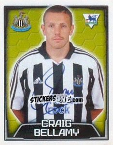 Sticker Craig Bellamy - Premier League Inglese 2003-2004 n. 463 - Merlin