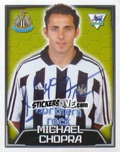 Sticker Michael Chopra - Premier League Inglese 2003-2004 - Merlin