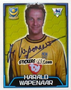 Figurina Harald Wapenaar - Premier League Inglese 2003-2004 - Merlin