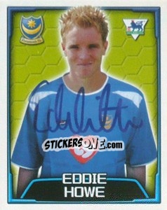 Figurina Eddie Howe - Premier League Inglese 2003-2004 - Merlin