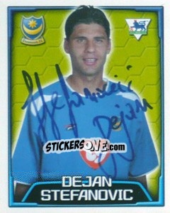 Sticker Dejan Stefanovic - Premier League Inglese 2003-2004 n. 479 - Merlin
