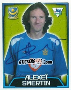 Cromo Alexei Smertin - Premier League Inglese 2003-2004 - Merlin