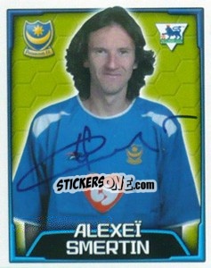Sticker Alexei Smertin - Premier League Inglese 2003-2004 n. 485 - Merlin