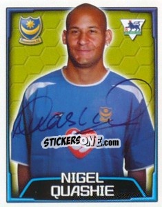 Cromo Nigel Quashie - Premier League Inglese 2003-2004 - Merlin