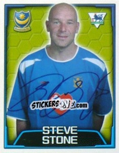 Figurina Steve Stone - Premier League Inglese 2003-2004 - Merlin