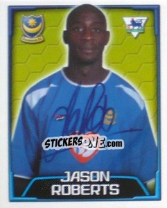 Sticker Jason Roberts - Premier League Inglese 2003-2004 n. 494 - Merlin