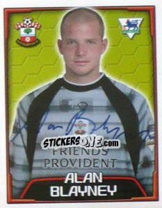 Sticker Alan Blayney - Premier League Inglese 2003-2004 - Merlin