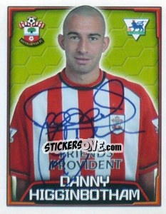 Cromo Danny Higginbotham - Premier League Inglese 2003-2004 - Merlin