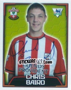 Sticker Chris Baird - Premier League Inglese 2003-2004 n. 508 - Merlin