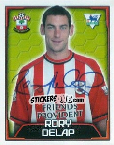 Sticker Rory Delap - Premier League Inglese 2003-2004 - Merlin