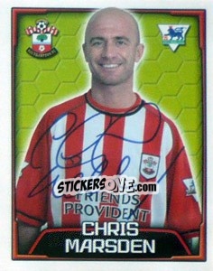 Cromo Chris Marsden - Premier League Inglese 2003-2004 - Merlin