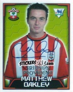 Figurina Matthew Oakley - Premier League Inglese 2003-2004 - Merlin