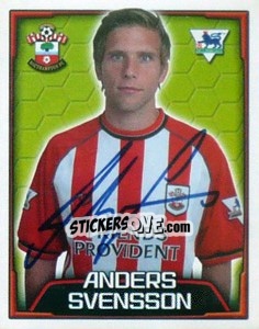 Sticker Anders Svensson - Premier League Inglese 2003-2004 n. 515 - Merlin