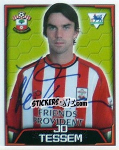 Cromo Jo Tessem - Premier League Inglese 2003-2004 - Merlin