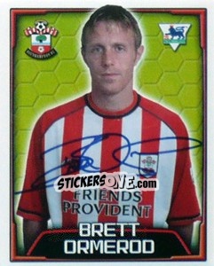 Figurina Brett Ormerod - Premier League Inglese 2003-2004 - Merlin