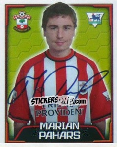Figurina Marian Pahars - Premier League Inglese 2003-2004 - Merlin