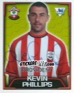 Figurina Kevin Phillips - Premier League Inglese 2003-2004 - Merlin