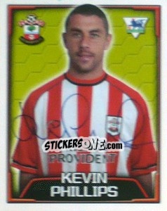 Sticker Kevin Phillips - Premier League Inglese 2003-2004 n. 522 - Merlin
