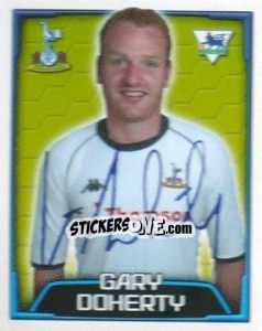 Sticker Gary Doherty - Premier League Inglese 2003-2004 n. 530 - Merlin