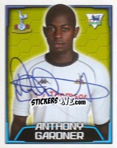 Sticker Anthony Gardner - Premier League Inglese 2003-2004 n. 531 - Merlin