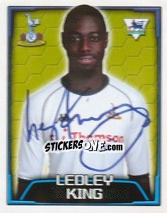 Sticker Ledley King - Premier League Inglese 2003-2004 - Merlin