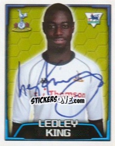 Sticker Ledley King - Premier League Inglese 2003-2004 n. 532 - Merlin