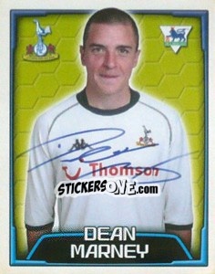 Figurina Dean Marney - Premier League Inglese 2003-2004 - Merlin