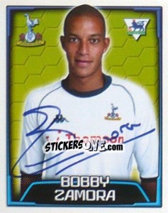 Cromo Bobby Zamora - Premier League Inglese 2003-2004 - Merlin