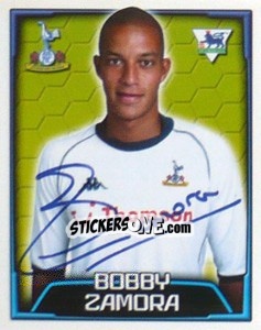 Sticker Bobby Zamora - Premier League Inglese 2003-2004 n. 550 - Merlin