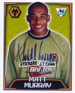 Sticker Matt Murray - Premier League Inglese 2003-2004 - Merlin