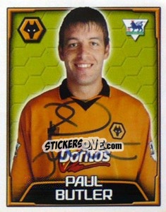 Figurina Paul Butler - Premier League Inglese 2003-2004 - Merlin