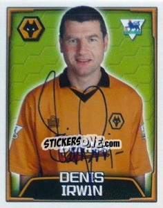Figurina Denis Irwin - Premier League Inglese 2003-2004 - Merlin