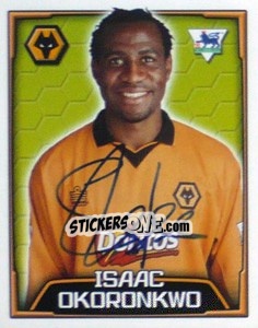 Sticker Isaac Okoronkwo - Premier League Inglese 2003-2004 n. 563 - Merlin