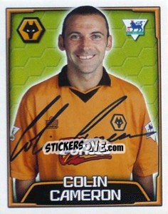 Cromo Colin Cameron - Premier League Inglese 2003-2004 - Merlin