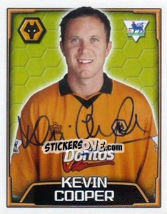 Sticker Kevin Cooper - Premier League Inglese 2003-2004 - Merlin
