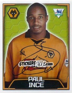 Cromo Paul Ince - Premier League Inglese 2003-2004 - Merlin