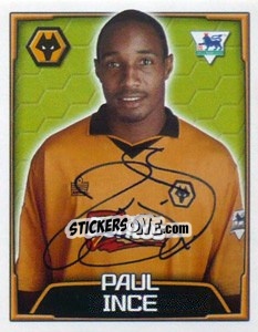 Sticker Paul Ince - Premier League Inglese 2003-2004 n. 566 - Merlin