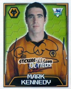 Figurina Mark Kennedy - Premier League Inglese 2003-2004 - Merlin