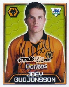 Figurina Joey Gudjonsson - Premier League Inglese 2003-2004 - Merlin