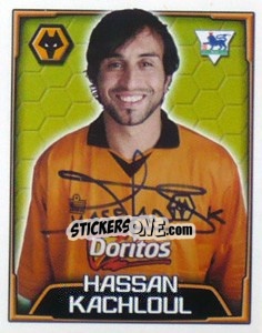 Figurina Hassan Kachloul - Premier League Inglese 2003-2004 - Merlin