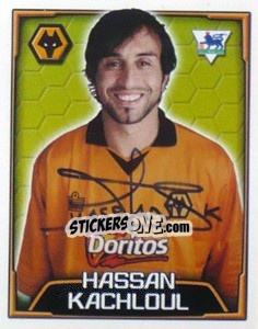 Sticker Hassan Kachloul - Premier League Inglese 2003-2004 n. 571 - Merlin