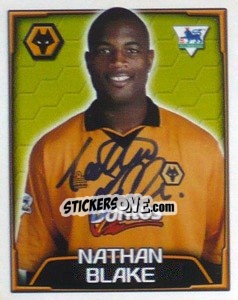 Figurina Nathan Blake - Premier League Inglese 2003-2004 - Merlin