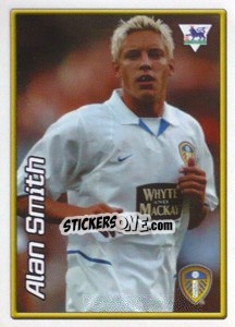 Sticker Alan Smith (Leeds United) - Premier League Inglese 2003-2004 n. Q9 - Merlin
