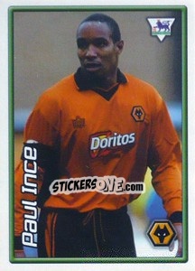 Sticker Paul Ince (Wolverhampton Wanderers)