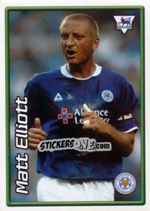 Sticker Matt Elliott (Leicester City) - Premier League Inglese 2003-2004 n. Q15 - Merlin
