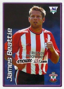 Sticker James Beattie (Southampton) - Premier League Inglese 2003-2004 - Merlin