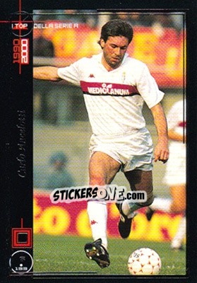 Sticker Carlo Ancelotti - I Top Della Serie A 1990-2000 n. 6 - Panini